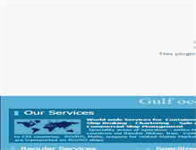 Tablet Screenshot of gulfocean.com